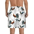 thumbnail image 3 of Naloa Cool Chicken Men's Beach Shorts, Surfing shorts, Swim trunks, Quick Dry Swim Trunks for Surfing Beach Fun - Medium, 3 of 9