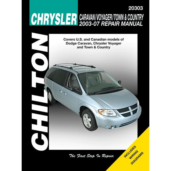 Chrysler Caravan/Voyager/Town & Country (2003-07) (exc. information specific to FWD or diesel models) Chilton Repair Manual (USA) ^
