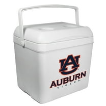 White Auburn Tigers 24-Can Tailgate Cooler