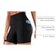 thumbnail image 4 of Shorts CRZ YOGA Naked Feeling Biker tiro alto 5" negro talla S, 4 of 7