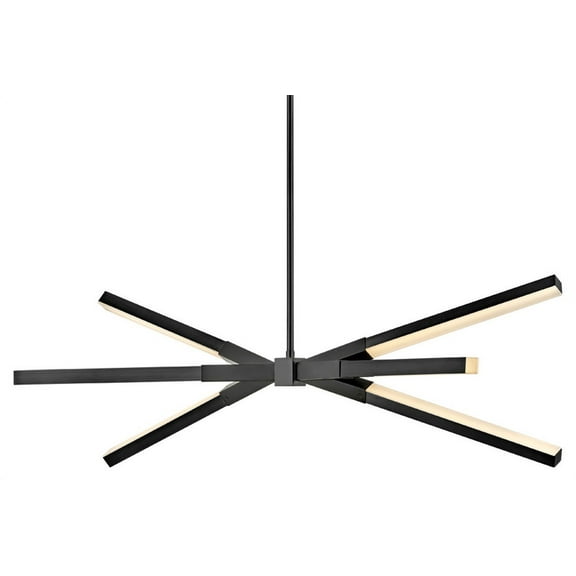 Fredrick Ramond Fr30618 Rae 39" Wide Led Abstract Pendant - Black