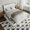 thumbnail image 4 of AFI Canyon White Storage Platform Bed with Matching Footboard, Full, 4 of 16