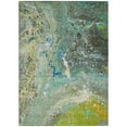 thumbnail image 2 of Addison Rugs Chantille Indoor/Outdoor Contemporary Abstract Teal Washable Rectangle Rug, 3' x 5', 2 of 6
