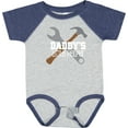 thumbnail image 3 of Inktastic Daddy's Little Helper Tool Set Boys Baby Bodysuit, 3 of 5
