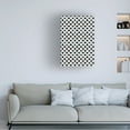 thumbnail image 2 of Canvas Wall Art - Treechild 'Black and White Tile Pattern' Wall Art for Living Room, Bedroom, or Office D?cor by Trademark Fine Art - 22 x 32 Inches, 2 of 4