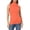 A-Orange1531, variant on XIAOCHA Womens Fitted Turtleneck Tank Top Sleeveless Turtleneck Camisole Breathable Casual Everyday Wear Turtleneck Tops