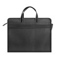 thumbnail image 1 of WRKEKC Clearance Portable Cloth Document Organizer Briefcase for Business Meetings, Multi-Layer Storage with Handles, Lightweight Office File Bag for Professionals, 1 of 8