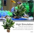 thumbnail image 4 of sunsanly Simulated Water Plants Aquarium Decoration Fish Tank Plastic Green Seaweed Easy Care Landscaping Ornament for DIY Decor, 4 of 8