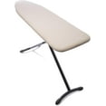thumbnail image 6 of TIVIT Ironing Board Cover 15 x 54 Standard Chemical Free Eco-Friendly Padded Covers - Unbleached, Untreated Natural Cotton & Wool Pad - 2 Layer, 3 Fastener Straps, Pull Bungee Cord - Made in Italy, 6 of 8