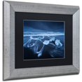 thumbnail image 2 of Trademark Fine Art "The Ice Age" Canvas Art by Mathieu Rivrin, Black Matte, Silver Frame, 2 of 4