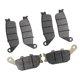 thumbnail image 1 of Juego de Pastillas de Freno Delanteras y Traseras Sunnimix para motocicleta CBF 600, 1 of 7