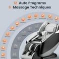 thumbnail image 4 of Upgo 4D Massage Chair with APP Control,55" SL Track,3 Zero Gravity Modes,Leather, 4 of 10