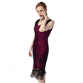 thumbnail image 4 of PrettyGuide Women 1920s Gatsby Cocktail Sequin Art Deco Flapper Dress, 4 of 7
