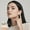 Orange, variant on Wireless In Ear Bluetooth Earbuds With Digital Display Long Lasting Battery Active,3 Adjustable Noise Cancelling Earbuds,Pearl Shells Finish with Magnetic Turn Lid,Compact & Portable