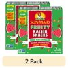 (2 pack) Sun-Maid® Fruity Raisin Snacks Sour Watermelon 7-Count Box/.7oz Pouches
