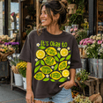 thumbnail image 3 of It’s Okay To Comfort Colors Shirt, Mental Health Awareness Lemon Graphic Tee, Self Care Encouragement Gift for Women, 3 of 6