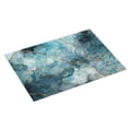 thumbnail image 2 of YFYANG Absorbent and Non-Slip Dish Drying Mat for Kitchen, Green Abstract Art Microfiber Large Drying Pad, 18 x 24 in, 2 of 9