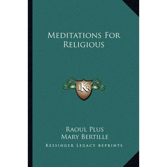 Meditations For Religious (Paperback)