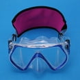 thumbnail image 4 of Bandeau de Plongée Snorkeling Bande de Cheveux Plongée Bande de Cheveux Natation Bande de Cheveux Plongée Snorkeling Bande de Cheveux Extensible Rose Rouge, 4 of 8