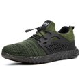 thumbnail image 1 of Nuevos zapatos de protección laboral Jiefu, zapatos de seguridad para el trabajo ligeros, transpirables, con aislamiento eléctrico, cabeza de acero, antigolpes y resistentes a pinchazos, 1 of 6