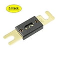 thumbnail image 1 of Fusible ANL de 40Amp Uxcell DC 32 Volt para amplificador de audio de automóvil, reemplazo de inversor, metal negro, 5 piezas, 1 of 5