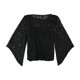 thumbnail image 2 of Blusa de Encaje Alfani para Mujer Negra Pequeña, 2 of 2