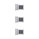 thumbnail image 2 of Cateissary Panel solar Luces de pared para jardín al aire libre Recargable 6LED IP65 Lámparas de cerca impermeables Iluminación de patio Type1 NO1, 2 of 6