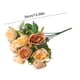 thumbnail image 3 of Ramo de rosas artificiales para San Valentín | Flores de plástico de varias cabezas atadas a mano para decoración de bodas y fiestas, 3 of 6