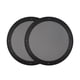 thumbnail image 1 of uds altavoz de 8 pulgadas cubierta protectora decoración del altavoz (negro + negro), 1 of 8