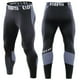 thumbnail image 2 of Gibobby Mallas Afelpadas Color Fitness verano pantalones largos Patchwork culturismo hombres deportes ajustados pantalones de secado（Gris， XL), 2 of 5