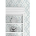 thumbnail image 6 of Wallquest, Inc. Luxe Haven Coastal Lattice Peel and Stick Wallpaper Hampton Blue, 6 of 10