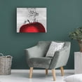 thumbnail image 4 of Trademark Fine Art Éclaboussure de Pomme Rouge par Roderick Stevens, Lamelles en Bois 18x22, Multicolore, 4 of 8