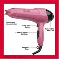 thumbnail image 5 of Revlon 1875W Lightweight Hair Dryer | For Easy Smooth Styling (Pink), 5 of 5