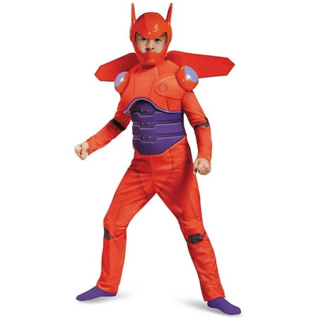 Big Hero 6 Baymax Deluxe Muscle Toddler Halloween Costume, 3T-4T