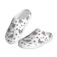thumbnail image 2 of Goofa Funny Chicken Print Womens Mens Cotton Lightweight House Slippers , Washable Home Slippers,Indoor Comfy Bedroom Cozy Slippers-44/45, 2 of 7