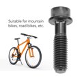 thumbnail image 4 of Pernos De Vástago De Bicicleta De aleación De Ti, M5x18mm, Ligeros, Resistentes Al óxido, De Alta Resistencia, Fácil Instalación, Adecuados Para Bicicleta De Carretera De, 4 of 7
