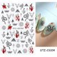 thumbnail image 1 of 3D ojos malvados pegatinas de uñas serpiente Luna estrella zodiaco deslizadores para uñas diseño de bruja verano neón decoración llama calcomanías manicura GLCS157 Tan Jianjun unisex, 1 of 2