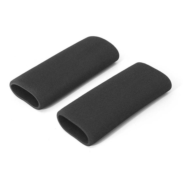 Speravity Paquete de 2 fundas de espuma para manillar de motocicleta, empuñaduras antideslizantes antideslizantes, accesorios para motocicleta Gafas de moto Negro diámetro interior27mm Speravity CZ8870-01B