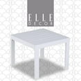 thumbnail image 1 of Elle Decor Paloma Table d'Appoint d'Extérieur Blanc, 1 of 7