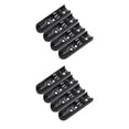 thumbnail image 4 of Eigraketly Accesorio de guitarra Diseño único Pieza de repuesto resistente Puentes resistentes al desgaste Sillines Niños Principiantes Negro 4 unids/set Negro 4 piezas/juego 2piezas Eigraketly CBP440846, 4 of 6