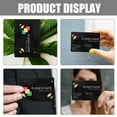 thumbnail image 3 of 100pcs Aluminum Sheet Business Cards Practical Blank Cards Engraving Blank Metal Cards, 3 of 8