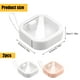 thumbnail image 3 of Injueey Caja de almacenamiento portátil con soporte para pinza para el pelo, diversificación de almacenamiento eficiente, 2 pack/lote Almacenamiento y organización del hogar blanco y rosa, 3 of 6