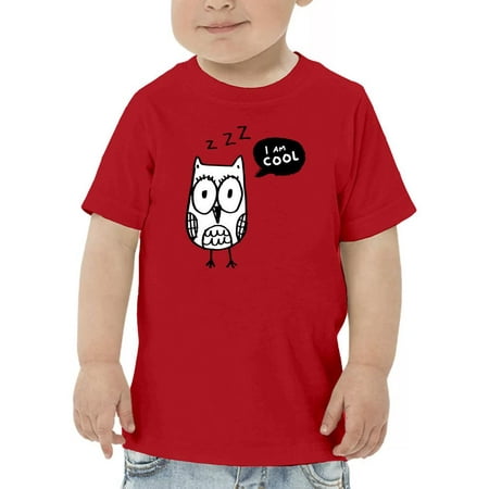 

I Am Cool Doodle Owl T-Shirt Toddler -Image by Shutterstock 2 Toddler