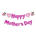 thumbnail image 1 of Happy Mother's Day BANNER Bting Garland Party Deco ration, 1 of 8