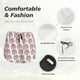 thumbnail image 4 of Balery Elephant Pantalones cortos deportivos para mujer con forro y dos bolsillos, elásticos, para entrenamiento, gimnasio, yoga-X-Large, 4 of 7