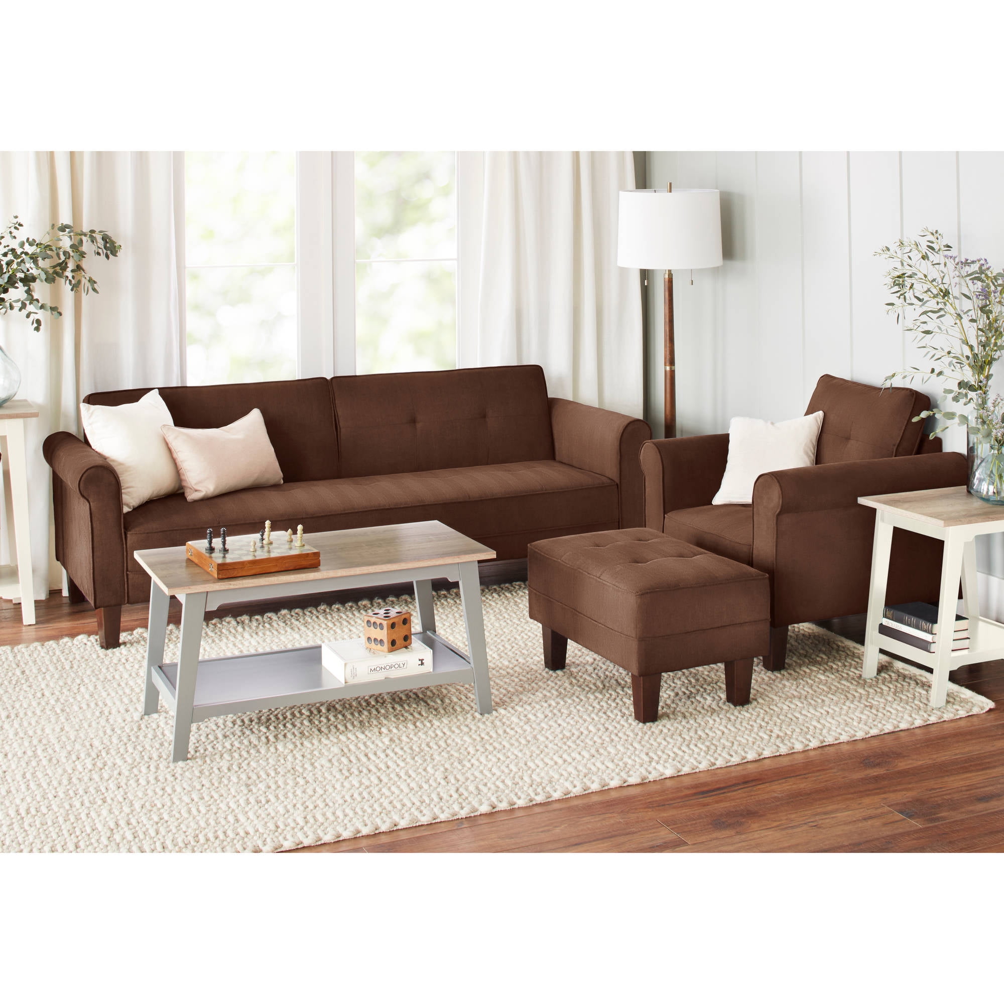 10 Spring Street Ashton Microfiber Sofa Bed Multiple Colors 10 Spring Street Ashton Microfiber Sofa Bed Multiple Colors