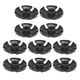 thumbnail image 4 of Accesorios para bastones para caminar al aire libre, 10 piezas Bastón de trekking Bastón de trekking para nieve Soporte para nieve Bandeja de soporte para nieve Respuesta rápida, 4 of 9