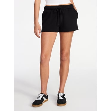 No Boundaries Fleece Foldover Shorts, 2'' Inseam, Women’s XXS-XXL