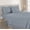 Light Gray, variant on IceLinen Eucalyptus Lyocell Queen 4-Piece 400 Thread Count Sateen Bed Sheets, Gray