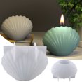 thumbnail image 3 of Gwong hogar 1 PCS Molma de resina epoxi antiadherente Diy Blanco Ornamento Hecho Candillas Herramientas de moldes de moldes de carcasa Gwong 21096497, 3 of 7